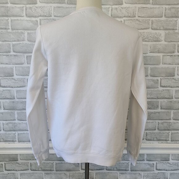 Nike White Clemson Tigers Club Fleece Sweatshirt Mens Med Collegiate Athletic - Picture 4 of 7